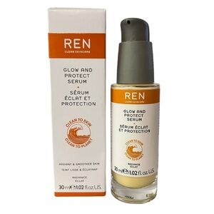 REN Glow and Protect Serum - NEW 30ml